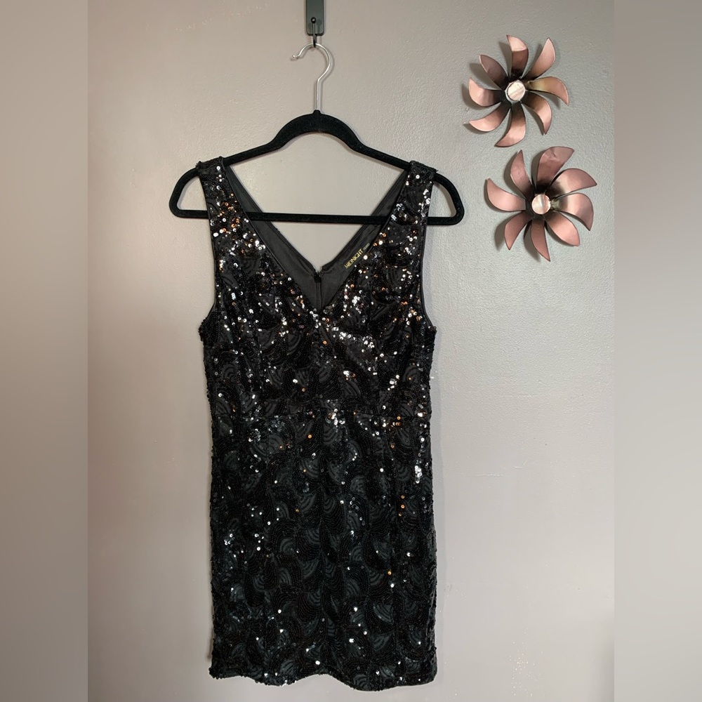 Black Sequin Cocktail Dress 🖤 Brand New (No Tags)
